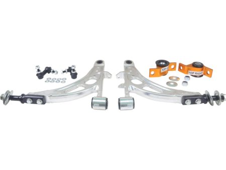 Whiteline 93-07 Subarau Impreza  Front Lower Street Performance Alloy Control Arm Kit Online Hot Sale