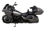 Mustang 23-24 HD CVO Rd Glide(ST), 2024 Rd Glide and Str Glide Touring Solo Seat - Black Gray Stitch Online Sale