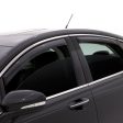 AVS 06-10 Dodge Charger Ventvisor In-Channel Front & Rear Window Deflectors 4pc - Smoke Fashion