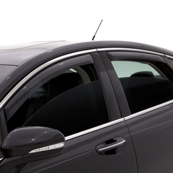 AVS 16-18 Chevy Cruze Ventvisor In-Channel Front & Rear Window Deflectors 4pc - Smoke Cheap