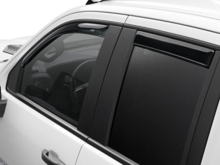 AVS 17-22 Mazda CX-5 In-Channel Ventvisor Front & Rear Window Deflectors 4pc - Smoke Fashion