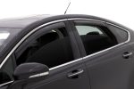 AVS 13-18 Ford Fusion Ventvisor In-Channel Front & Rear Window Deflectors 4pc - Smoke Sale