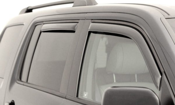 AVS 00-04 Nissan Xterra Ventvisor In-Channel Front & Rear Window Deflectors 4pc - Smoke on Sale