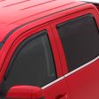 AVS 06-10 Dodge Charger Ventvisor In-Channel Front & Rear Window Deflectors 4pc - Smoke Fashion