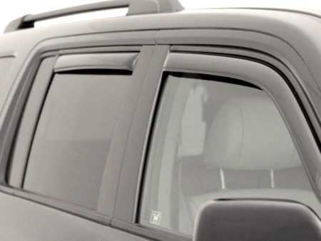 AVS 17-19 Nissan Rogue Sport Ventvisor In-Channel Front & Rear Window Deflectors 4pc - Smoke Hot on Sale