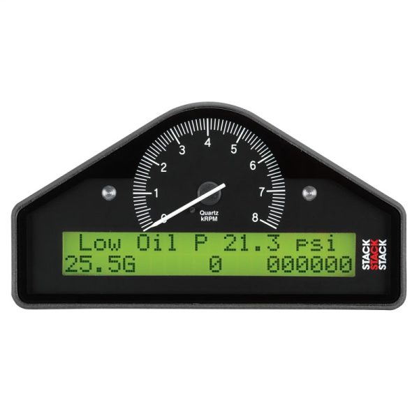 AutoMeter Stack Street Dash Black 0-8K RPM (PSI   DEG. F   MPH) Fashion