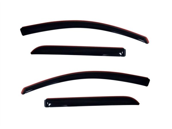 AVS 07-16 GMC Acadia Ventvisor In-Channel Front & Rear Window Deflectors 4pc - Smoke Online Sale