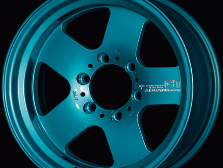 Advan GT Heavy 17X8.5 -10 6x139.7 Racing Turquoise Wheel Fashion