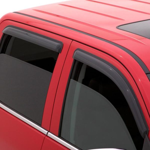 AVS 95-00 Ford Contour Ventvisor In-Channel Window Deflectors - 4pc - Smoke For Sale