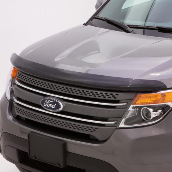 AVS 09-14 Ford F-150 (Excl. Raptor) High Profile Bugflector II Hood Shield - Smoke Online