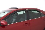 AVS 12-18 Toyota Yaris Hatch Ventvisor Outside Mount Window Deflectors 4pc - Smoke Online Sale