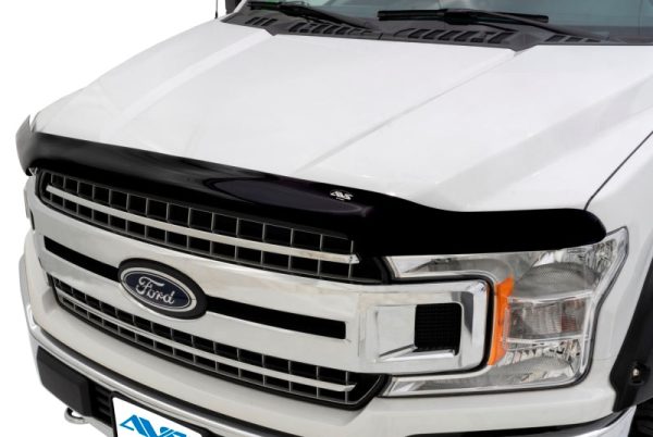 AVS 14-18 GMC Sierra 1500 High Profile Bugflector II Hood Shield - Smoke Cheap