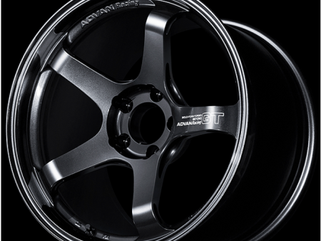 Advan GT Beyond 18x8.5 +37 5-114.3 Racing Titanium Black Wheel For Sale