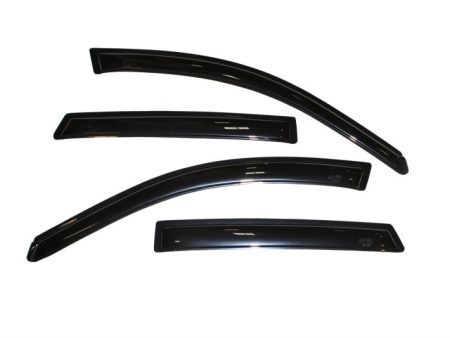 AVS 03-08 Pontiac Vibe Ventvisor Outside Mount Window Deflectors 4pc - Smoke Online now