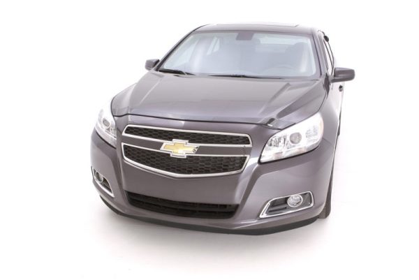 AVS 13-15 Chevy Malibu (Hood Mount) Aeroskin Low Profile Acrylic Hood Shield - Smoke Discount