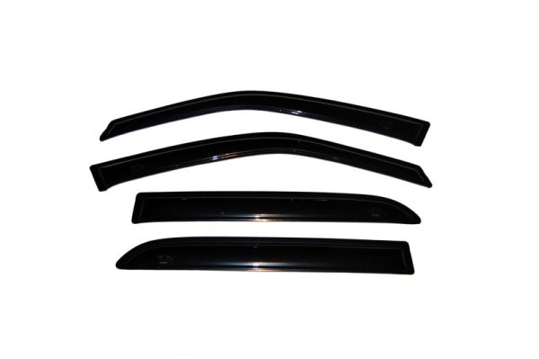 AVS 00-06 Cadillac Deville Ventvisor Outside Mount Window Deflectors 4pc - Smoke Fashion