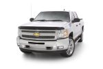 AVS 07-13 Chevy Silverado 1500 High Profile Bugflector II Hood Shield - Smoke Supply