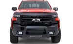 AVS 22-23 Chevrolet Silverado 1500 (Excl. ZR2 LT TB) Low Profile Aeroskin Lightshield Pro - Black Supply