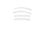 AVS 20-22 Toyota Tacoma Double Cab Low Profile Color Match Ventvisors 4pc - Super White For Sale