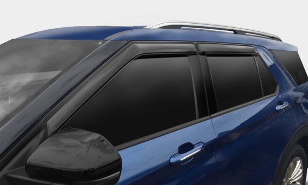 AVS 2022 Nissan Pathfinder Ventvisor Outside Mount Window Deflectors 4pc - Smoke on Sale