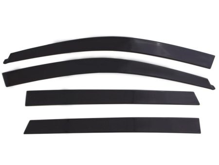 AVS 19-22 Ram 1500 QuadCab Ventvisor Low Profile Deflectors 4pc - Smoke on Sale