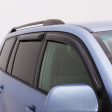 AVS 17-22 Nissan Kicks Ventvisor Outside Mount Window Deflectors 4pc - Smoke on Sale