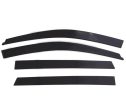 AVS 02-08 Dodge RAM 1500 Quad Cab Ventvisor Low Profile Deflectors 4pc - Smoke Sale