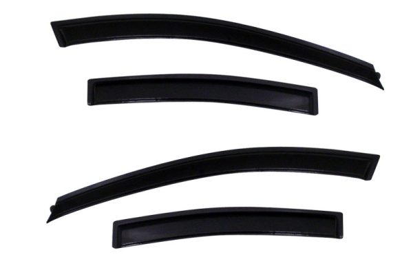 AVS 11-15 Chevy Cruze Ventvisor Outside Mount Window Deflectors 4pc - Smoke For Sale