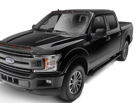 AVS 15-20 Ford F-150 (Excl. Raptor) Low Profile Aeroskin Lightshield Pro - Black Supply