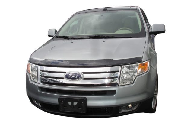 AVS 07-10 Ford Edge Aeroskin Low Profile Acrylic Hood Shield - Smoke For Cheap