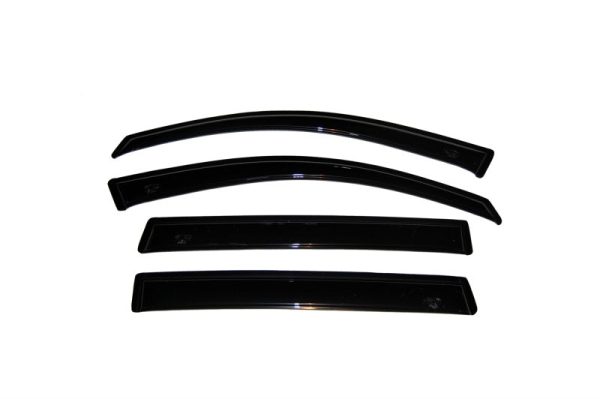 AVS 04-08 Chrysler Pacifica Ventvisor Outside Mount Window Deflectors 4pc - Smoke Supply