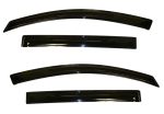 AVS 11-16 Kia Sportage Ventvisor Outside Mount Window Deflectors 4pc - Smoke Fashion