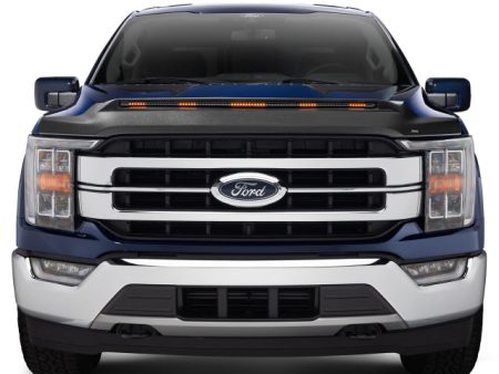 AVS 21-22 Ford F-150 (Excl. Tremor Raptor) Low Profile Aeroskin Lightshield Pro - Black Online Hot Sale