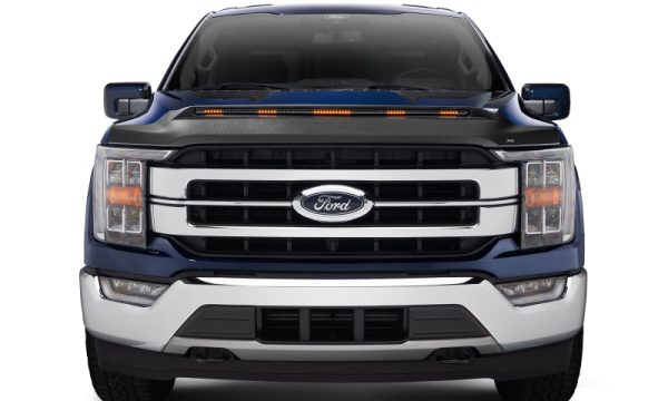 AVS 21-22 Ford F-150 (Excl. Tremor Raptor) Low Profile Aeroskin Lightshield Pro - Black Online Hot Sale