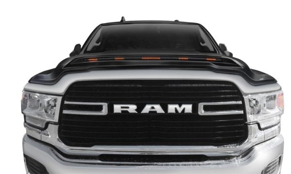 AVS 20-23 RAM 2500 3500 Aeroskin LightShield Pro Color-Match Hood Protector - Dmnd Blk Crys. Pearl Hot on Sale