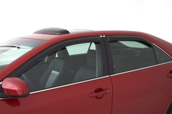 AVS 95-97 Dodge Neon Ventvisor Outside Mount Window Deflectors 4pc - Smoke For Sale