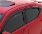 AVS 14-17 Nissan Rogue (Excl. Sport Model) Ventvisor Outside Mount Window Deflectors 4pc - Smoke Hot on Sale