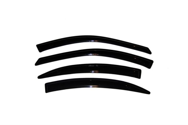 AVS 96-03 Ford Taurus Wagon Ventvisor Outside Mount Window Deflectors 4pc - Smoke Supply