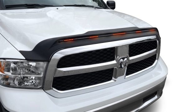 AVS 19-22 RAM 1500 Classic   09-18 Dodge RAM 1500 (Excl. Sport Rebel) Aeroskin Lightshield Pro - Blk Hot on Sale