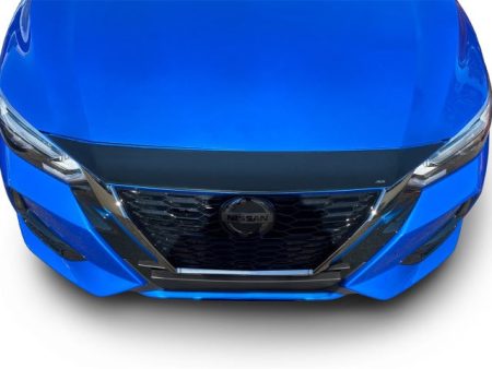 AVS 20-22 Nissan Sentra Aeroskin Low Profile Acrylic Hood Shield - Smoke For Sale