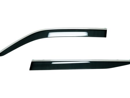 Lexus OE Japan - Window Visor Set - 2022+ Lexus LX600 (Chrome Trim) ** IN STOCK ** Fashion