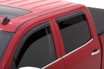 AVS 15-18 Chevy Silverado 2500 Crew Cab Ventvisor Outside Mount Window Deflectors 4pc - Smoke Online now