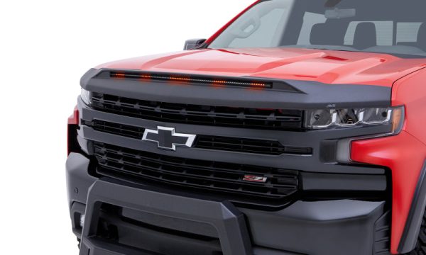 AVS 22-23 Chevrolet Silverado 1500 (Excl. ZR2 LT TB) Low Profile Aeroskin Lightshield Pro - Black Supply