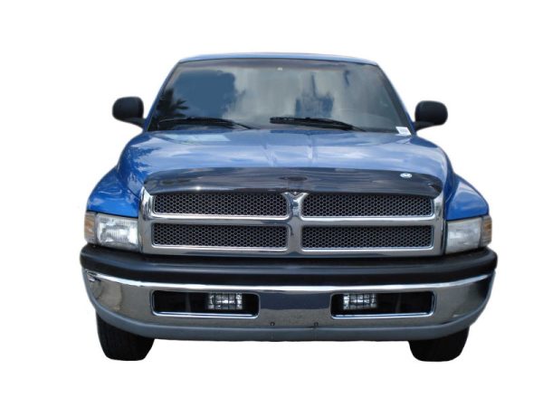 AVS 94-01 Dodge RAM 1500 (Front Mount) High Profile Bugflector II Hood Shield - Smoke Discount