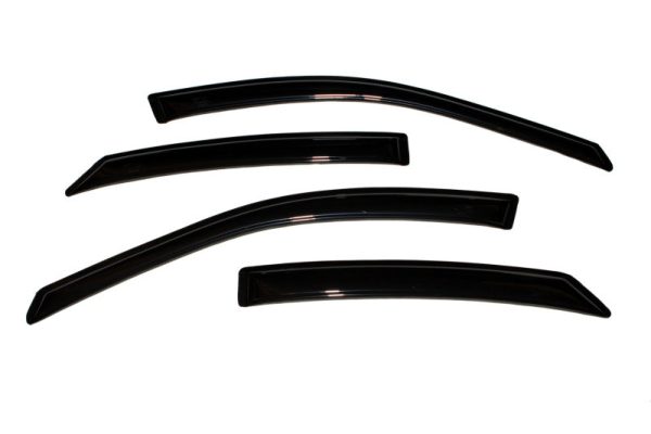 AVS 96-07 Ford Taurus Ventvisor Outside Mount Window Deflectors 4pc - Smoke Online Sale