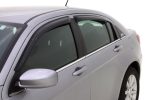 AVS 07-10 Chrysler Sebring Ventvisor Outside Mount Window Deflectors 4pc - Smoke For Sale