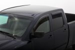 AVS 04-15 Nissan Titan Crew Cab Ventvisor Outside Mount Window Deflectors 4pc - Smoke Cheap