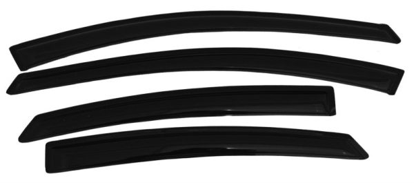 AVS 11-16 Hyundai Elantra (Excl. GT) Ventvisor Outside Mount Window Deflectors 4pc - Smoke Online