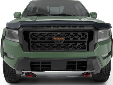 AVS 2022 Nissan Frontier High Profile Bugflector II - Smoke For Cheap