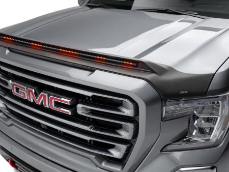 AVS 19-22 GMC Sierra 1500 Low Profile Aeroskin Lightshield Pro - Black Online now